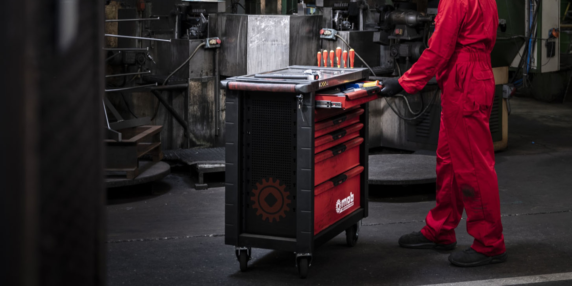 Xliner, la servante à outils XXL par MOB